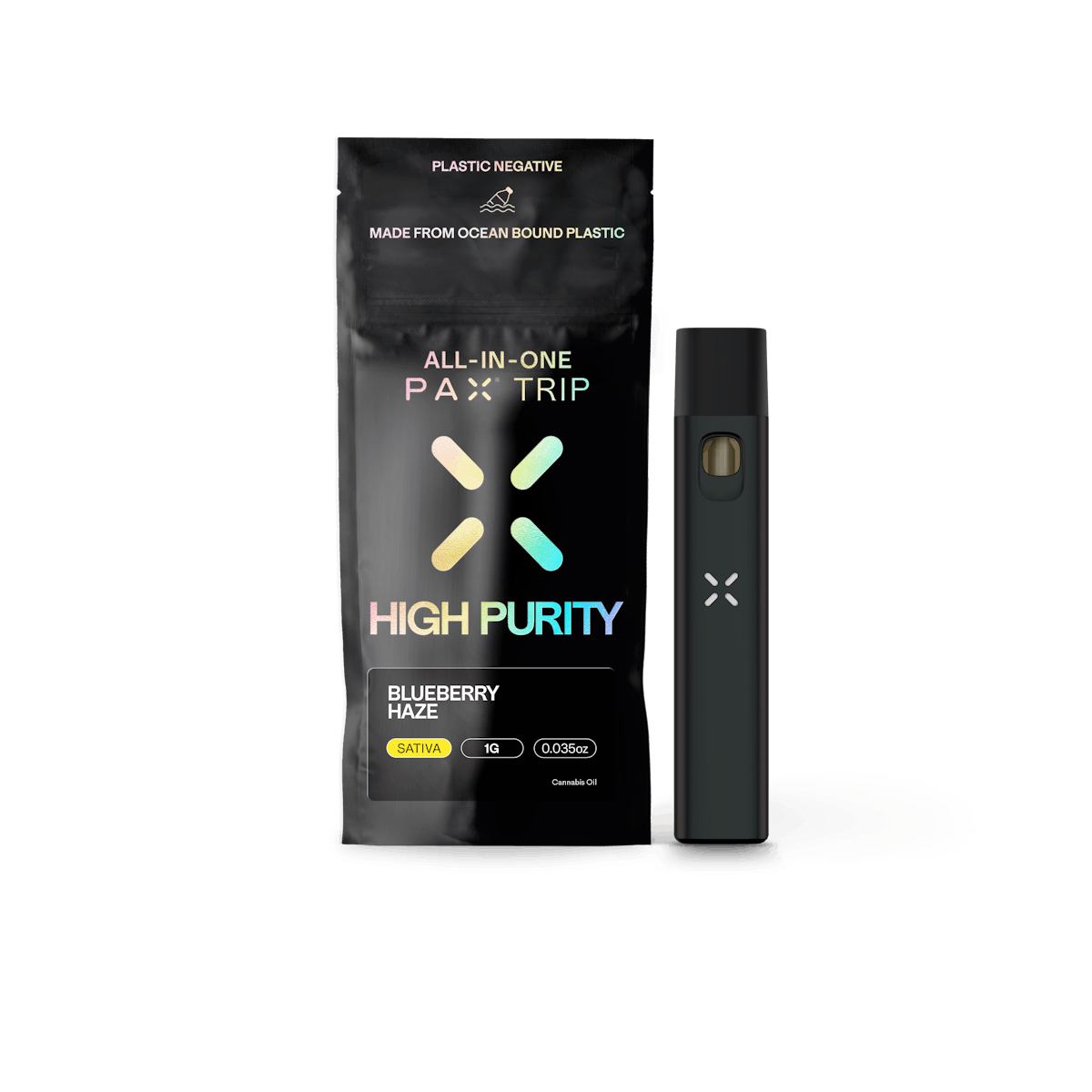 Pax | Vape | 1g AIO | High Purity Blueberry Haze