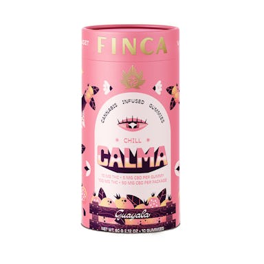 Finca | Gummy | 10pk | 100mg | CHILL Calma Guava 2:1 (THC:CBD)
