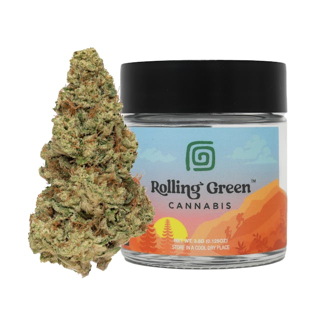 Rolling Green | Flower | Standard Jar | 3.5g | Jealousy