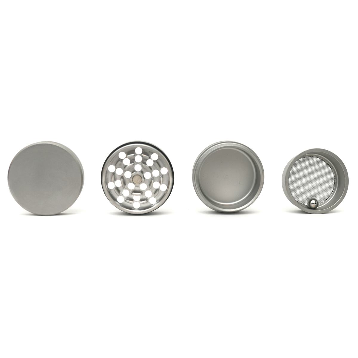 SOFACLUB 4-piece Stainless Steel Grinder