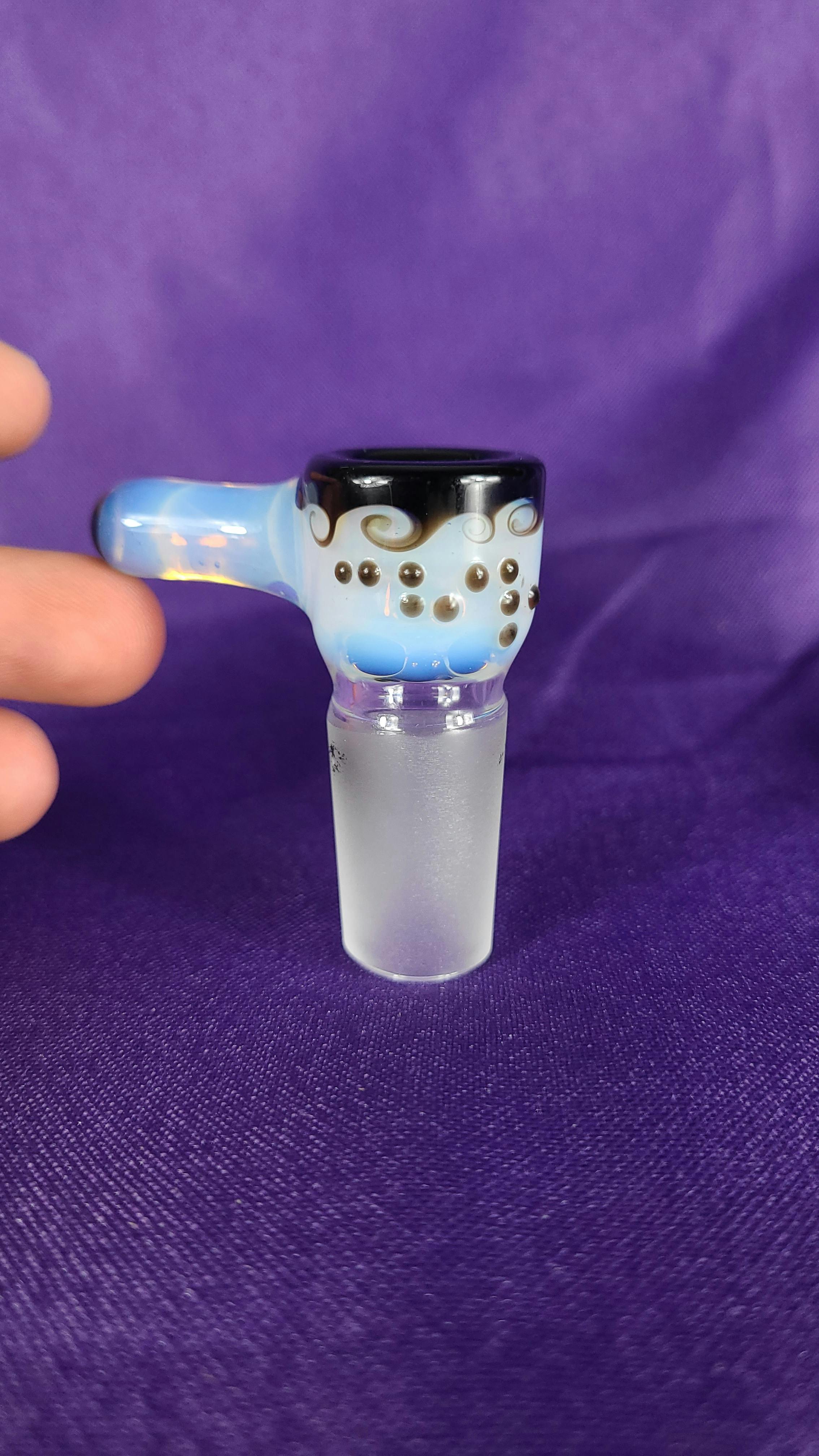 Blue Waves 18mm Slide