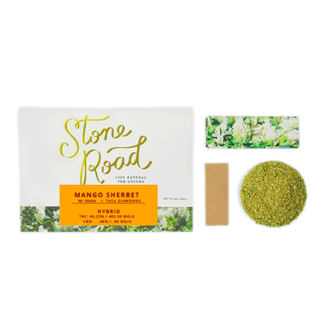 Stone Road | Flower | 14g | Infused Pre-Ground - Mango Sherbet