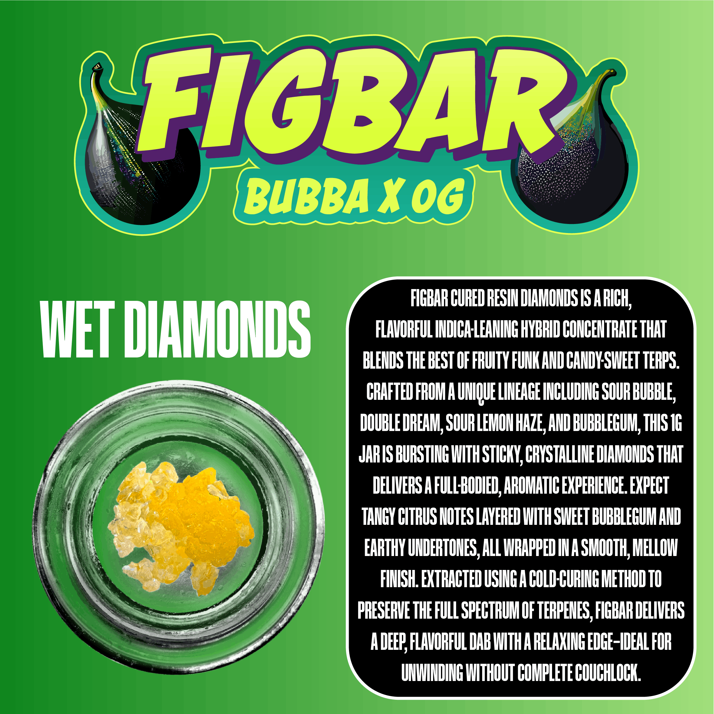 Fig Bar |  Wet Diamonds