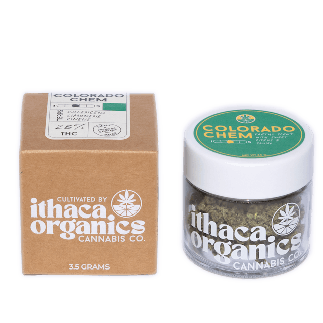 Ithaca Organics | Flower | 3.5g | Colorado Chem