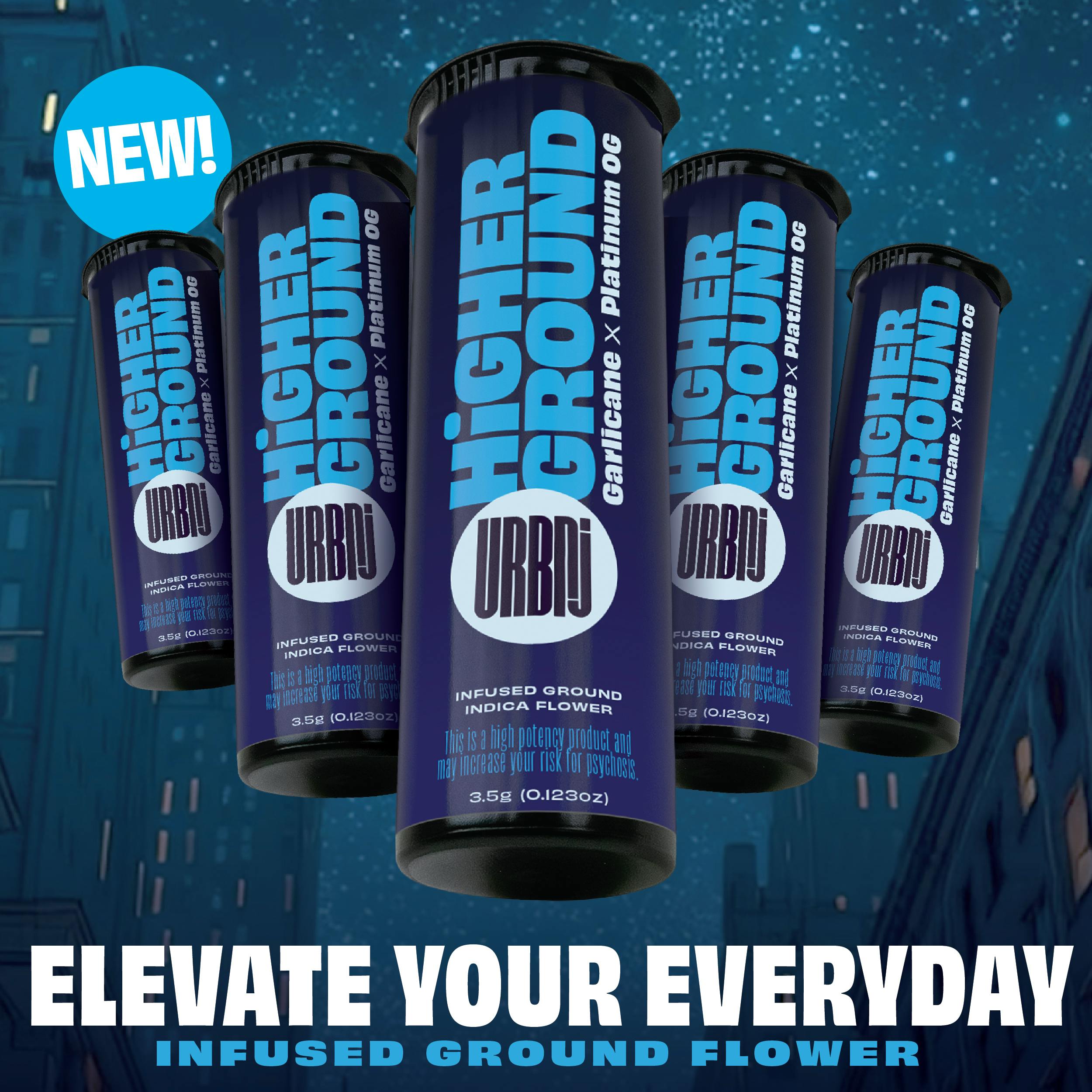 Garlicane infused w/ Triangle Kush x Kush Mints,