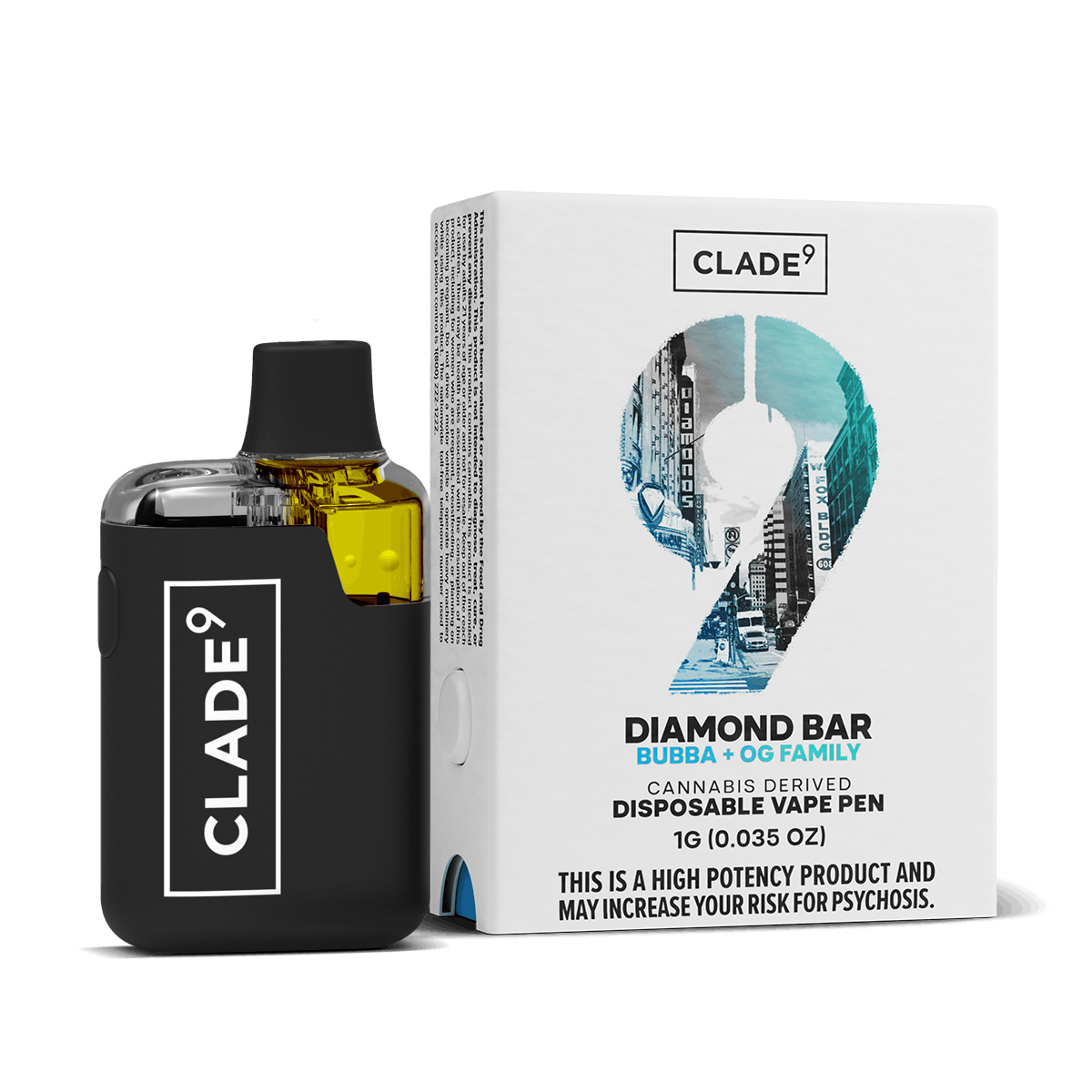 Diamond Bar I  I Disposable Vape I Clade9