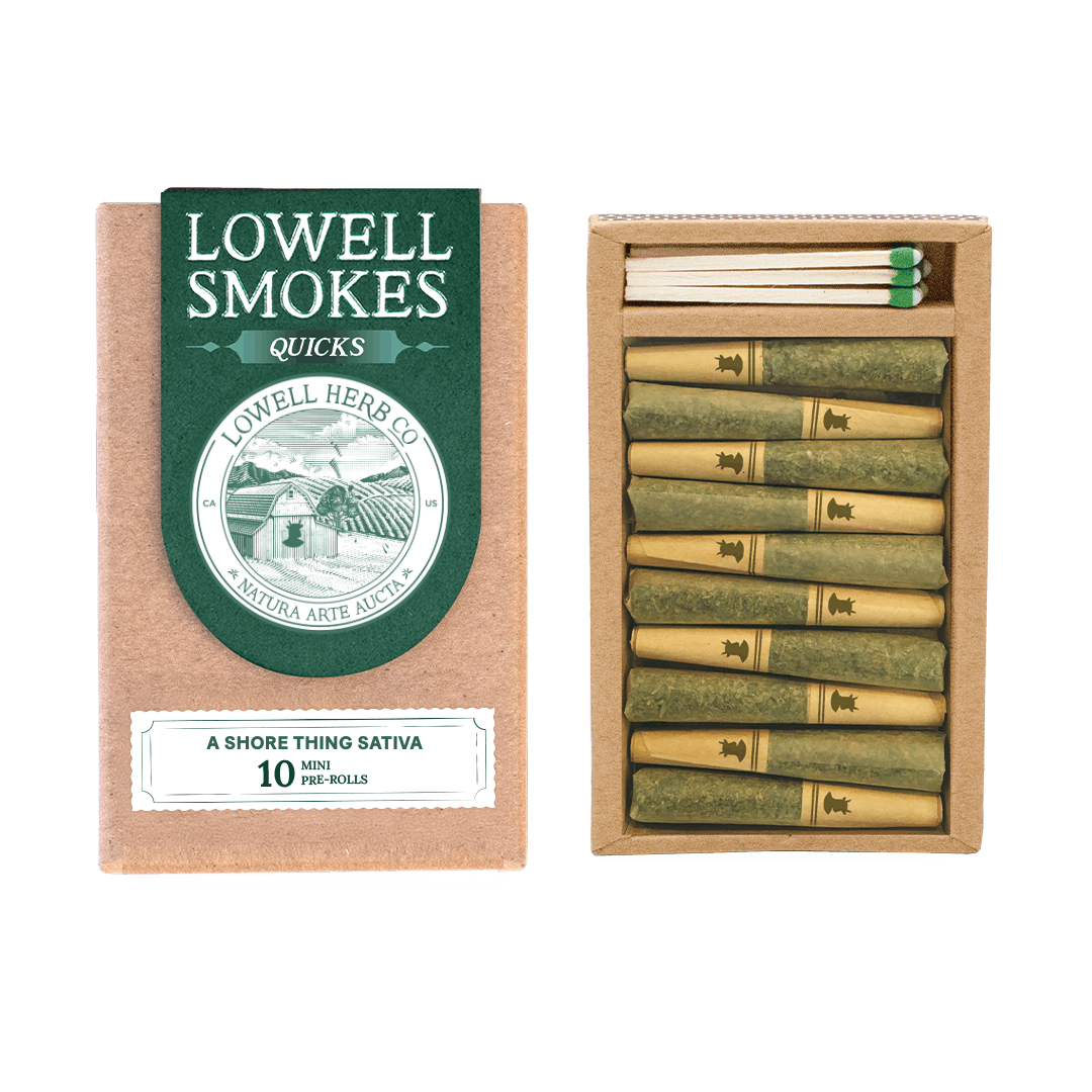 A Shore Thing Sativa Blend I Quicks Pre Rolls I 10 Pack I  I Lowell