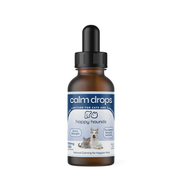 Happy Hounds | Tincture | 500mg | Calm Drops | Extra-Strength