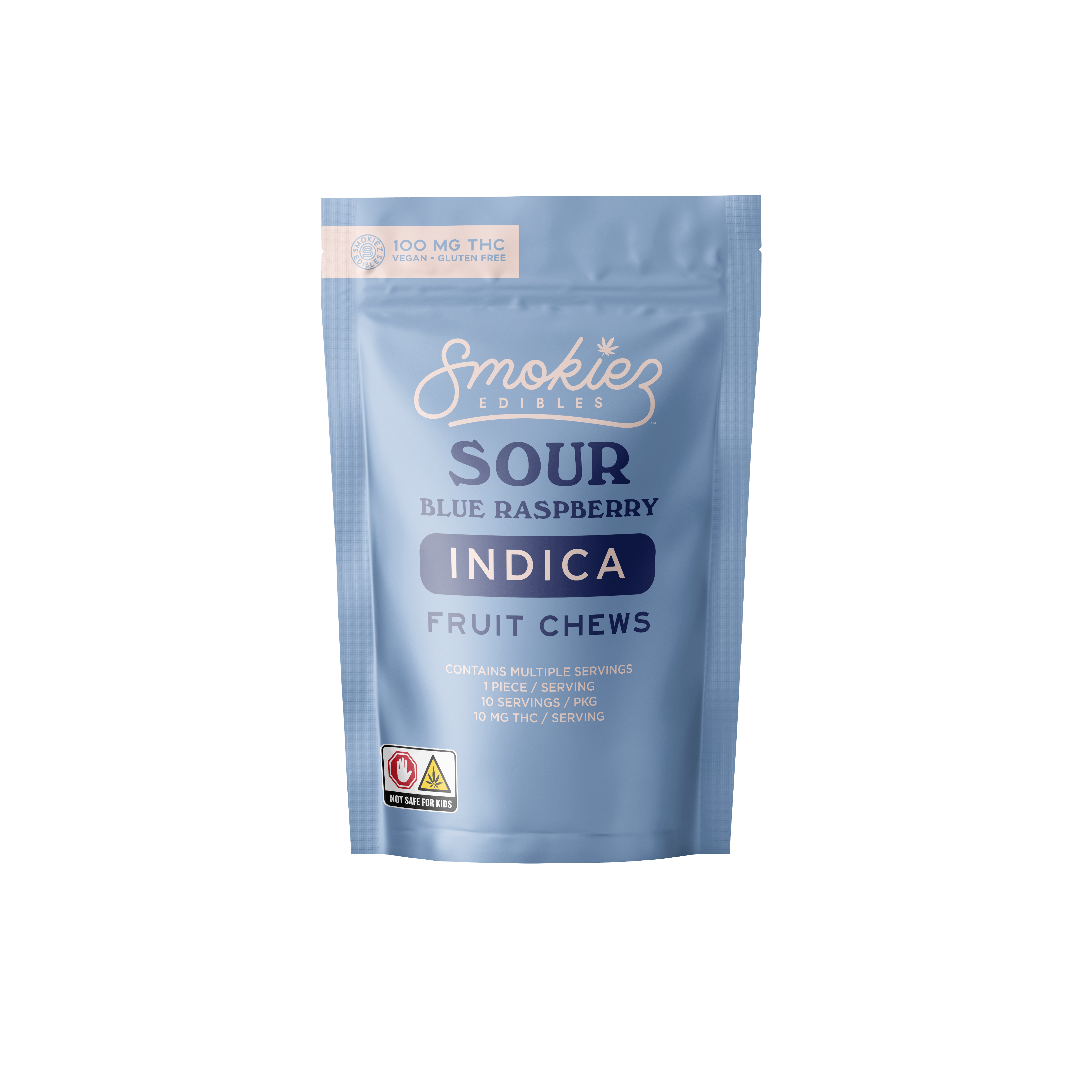 Smokiez - Sour Blue Raspberry - 10pk