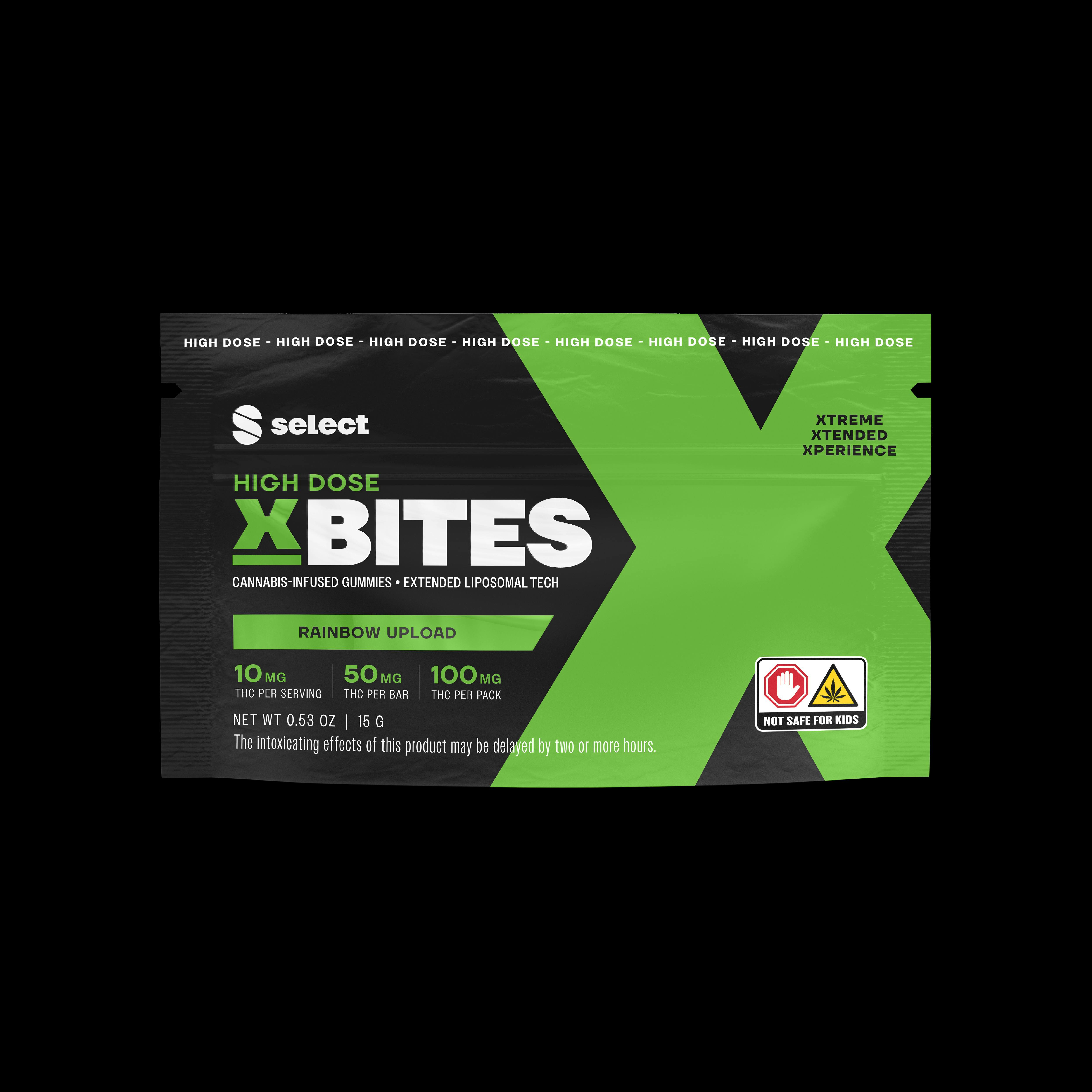 Select XBites High Dose - Rainbow Upload - 2pk