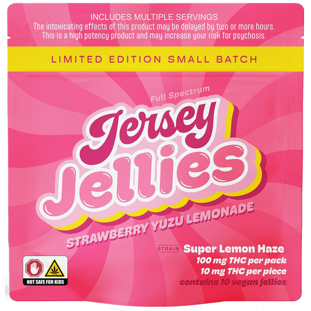 Strawberry Yuzu Lemonade - Super Lemon Haze | 10mg Gummies Full Spectrum