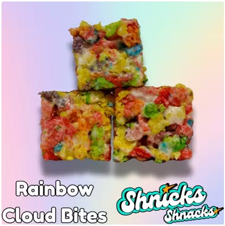 Shnicks Shnacks - Rainbow Cloud - 10 Pack - Bites