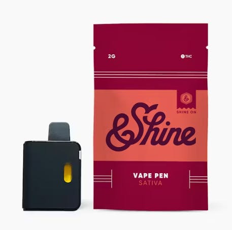 &Shine - Blue Raspberry - Disposable -