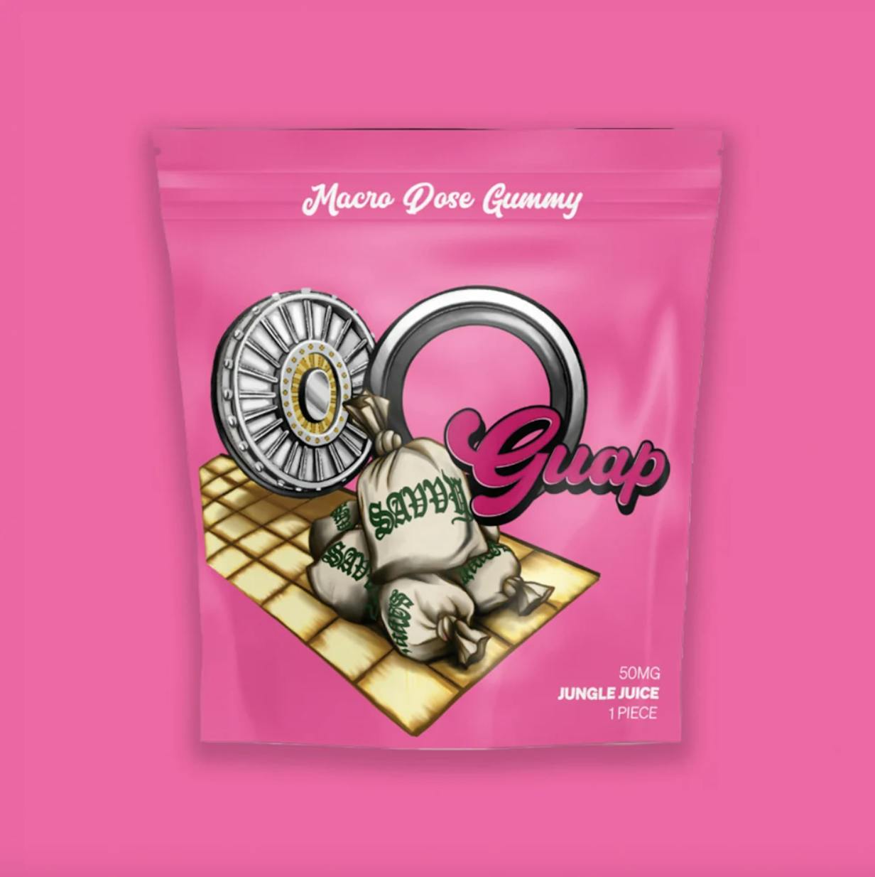 Jungle Juice Guap Gummy by Savvy | Edibles | 50mg THC