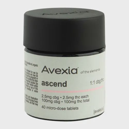 1:1 THC|CBG Micro-Dose Tablets by Avexia | Edibles | 100mg THC