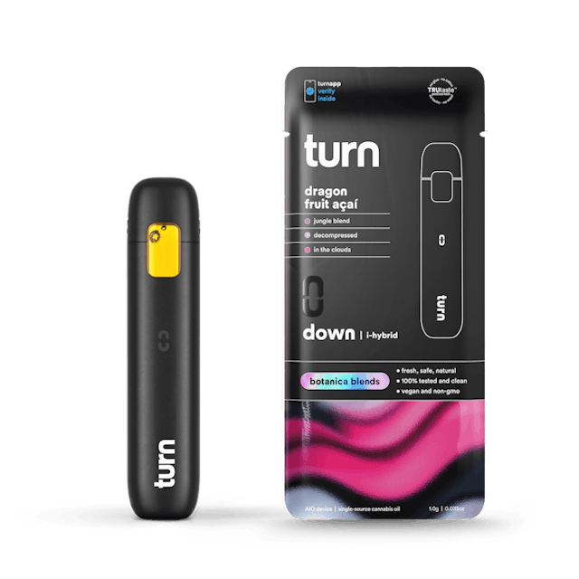 Turn | Vape | 1g AIO | Dragon Fruit Acai