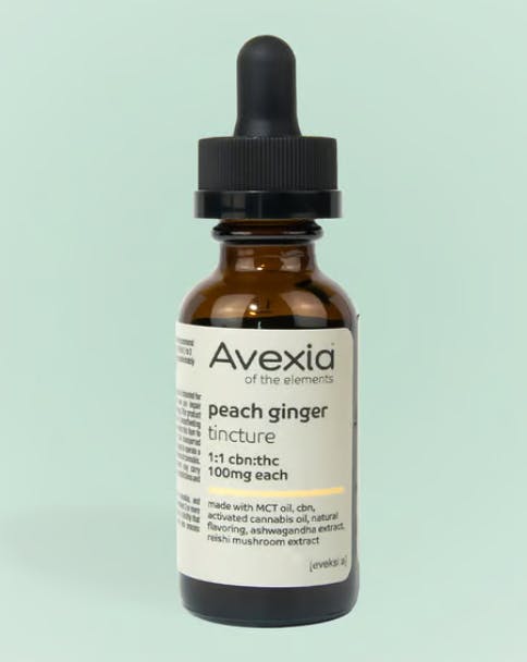 Avexia - Peach Ginger 1:1 CBN:THC - Tincture -100mg