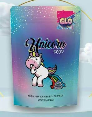 GLO - Unicorn Poop - 3. - Flower