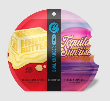 Cookies - Berniehana Butter + Tequila Sunrise -  - 3-in-1 Disposables