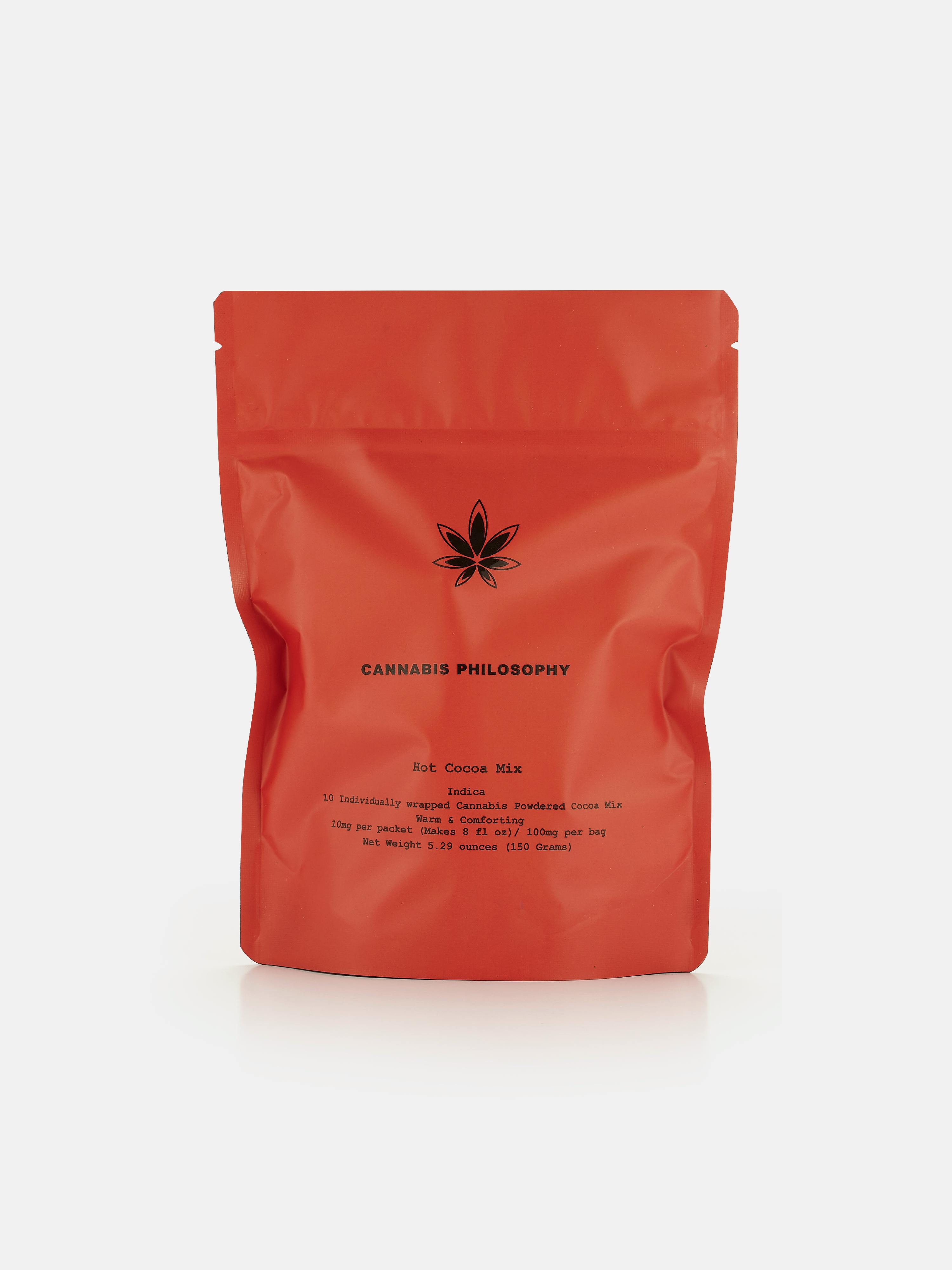 Cannabis Philosophy - Indica Hot Cocoa Drink Mix - 10pk - 10mg each