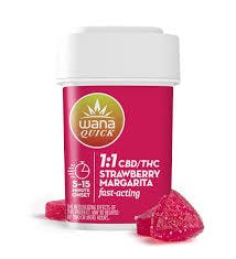 Strawberry Margarita | 1:1 | THC:CBD | 100mg Gummies