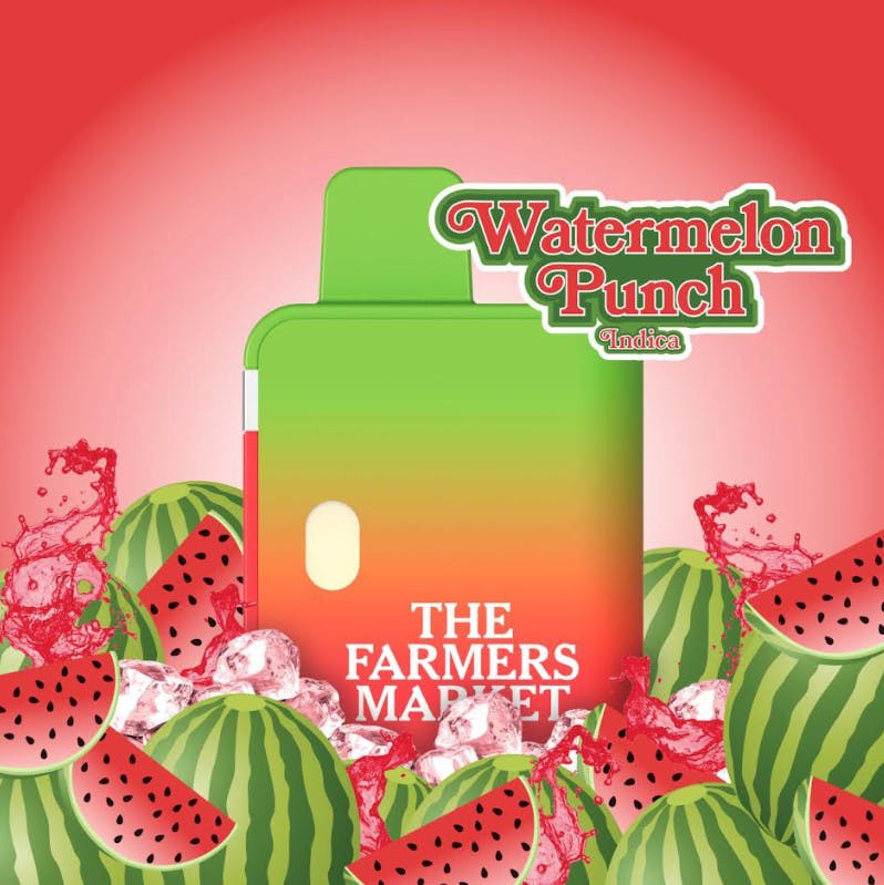 The Farmers Market - Watermelon Punch - Disposable -