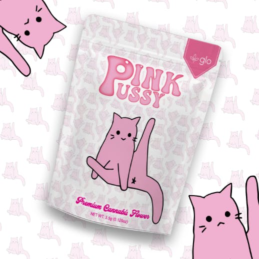 GLO - Pink Pussy - 3. - Flower