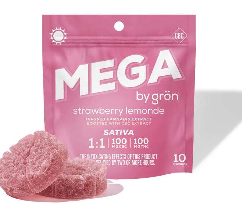 Gron Mega Pearls - Strawberry Lemonade 100mg