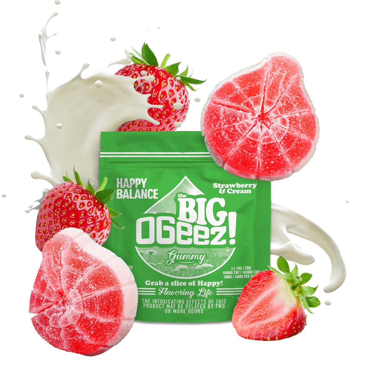 Big Happy Balance Strawberries and Cream