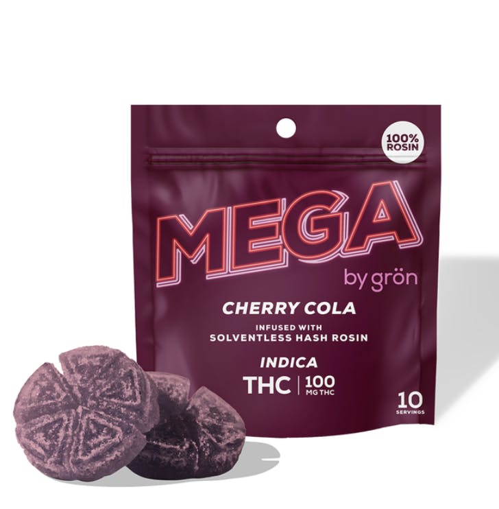Gron ROSIN Mega Pearls -Cherry Cola - 100mg THC