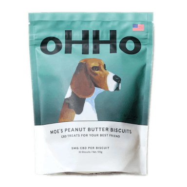 OHHO | CBD | Moe's Peanut Butter Dog Biscuits | 150mg
