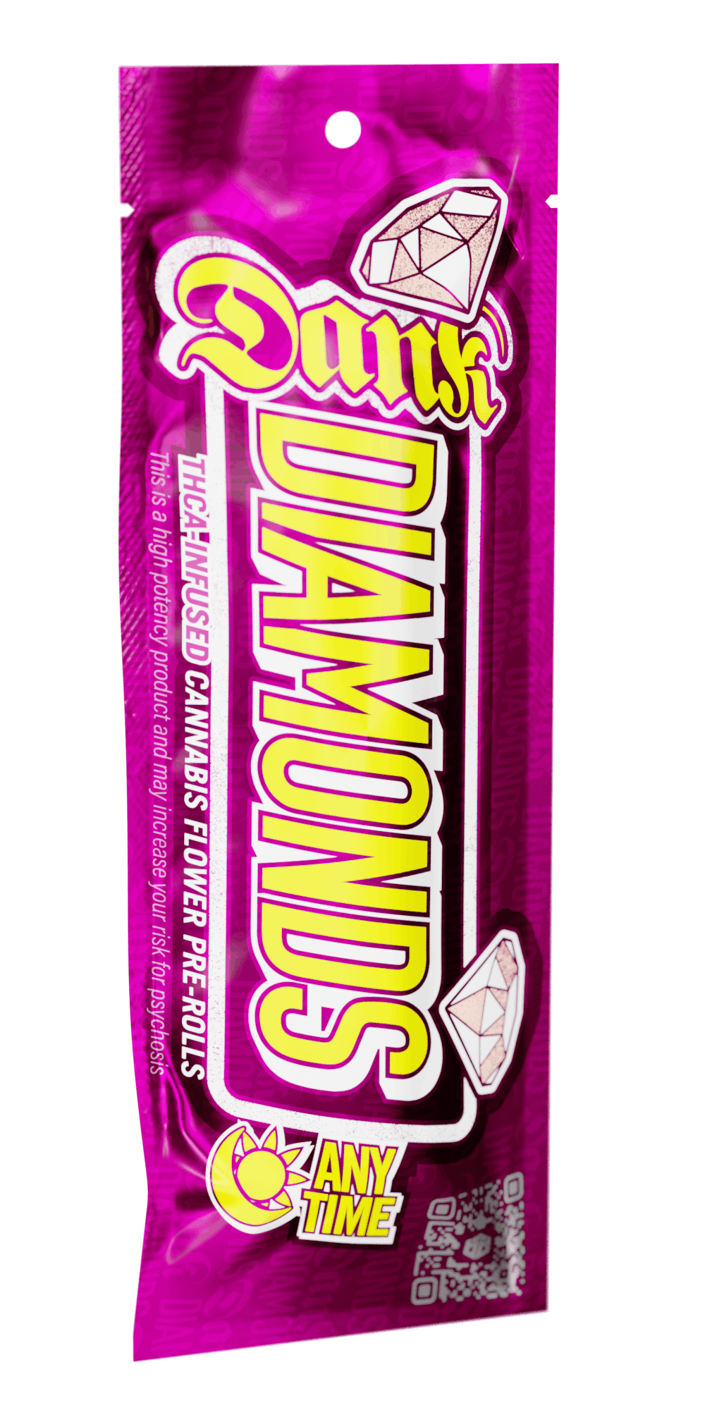 Dank Diamonds - Pear Cut - Infused Pre Roll - 1.