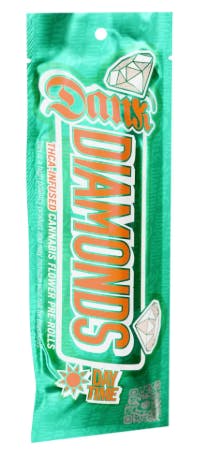 Dank Diamonds - Radiant Cut - Infused Pre Roll - 1.