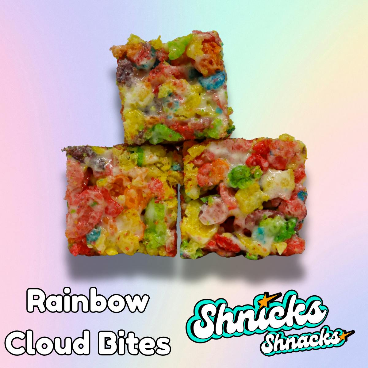 Rainbow Cloud Bites, 100mg, 10pk