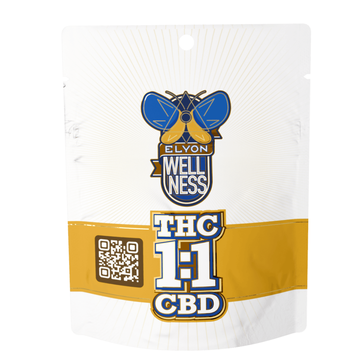 Elyon - Gush Mintz - 1:1 THC:CBD - Small Buds - 3.