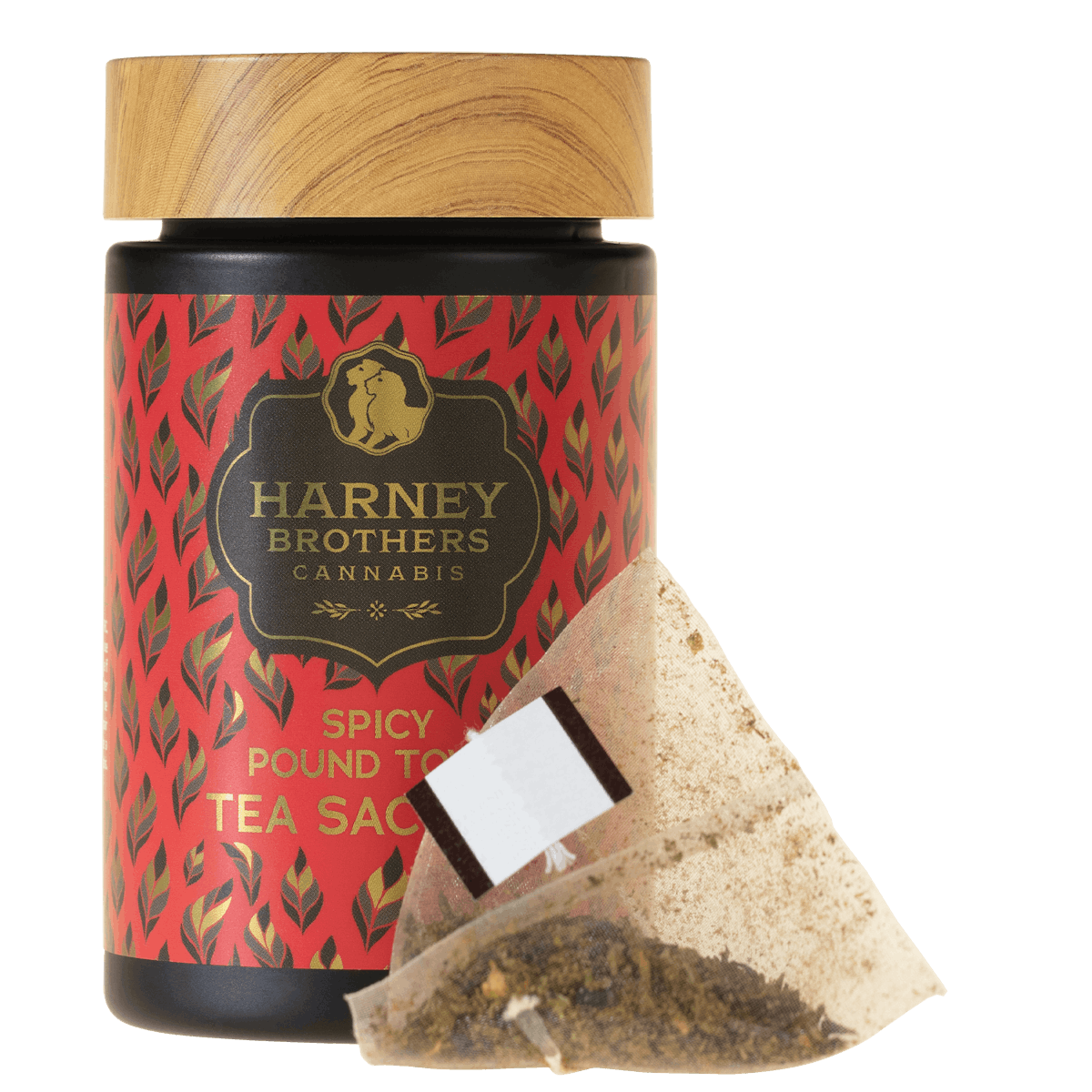 Harney Brothers | Beverage | 5pk | 50mg | Spicy Pound Town Tea