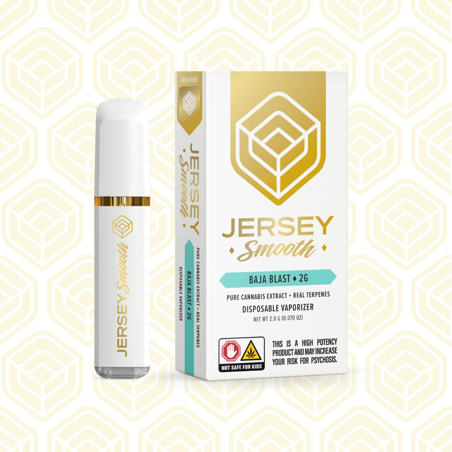 Jersey Smooth - Baja Blast - Disposable -