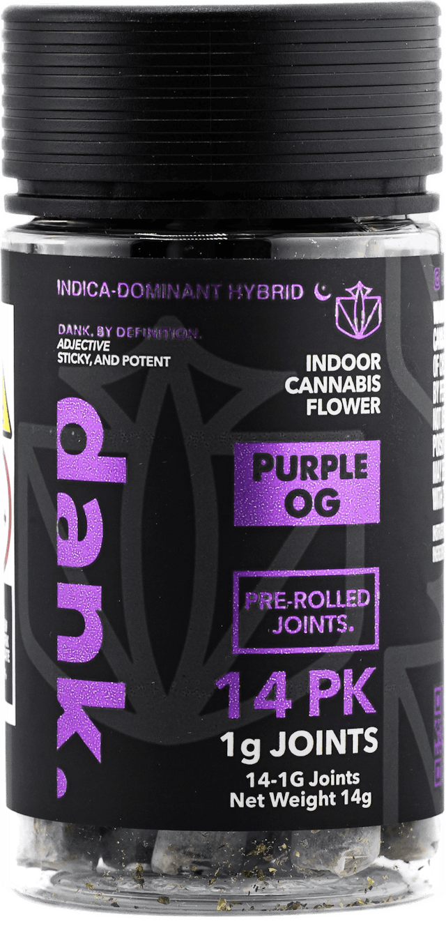 Dank | Preroll | 14pk | 14g | Purple OG