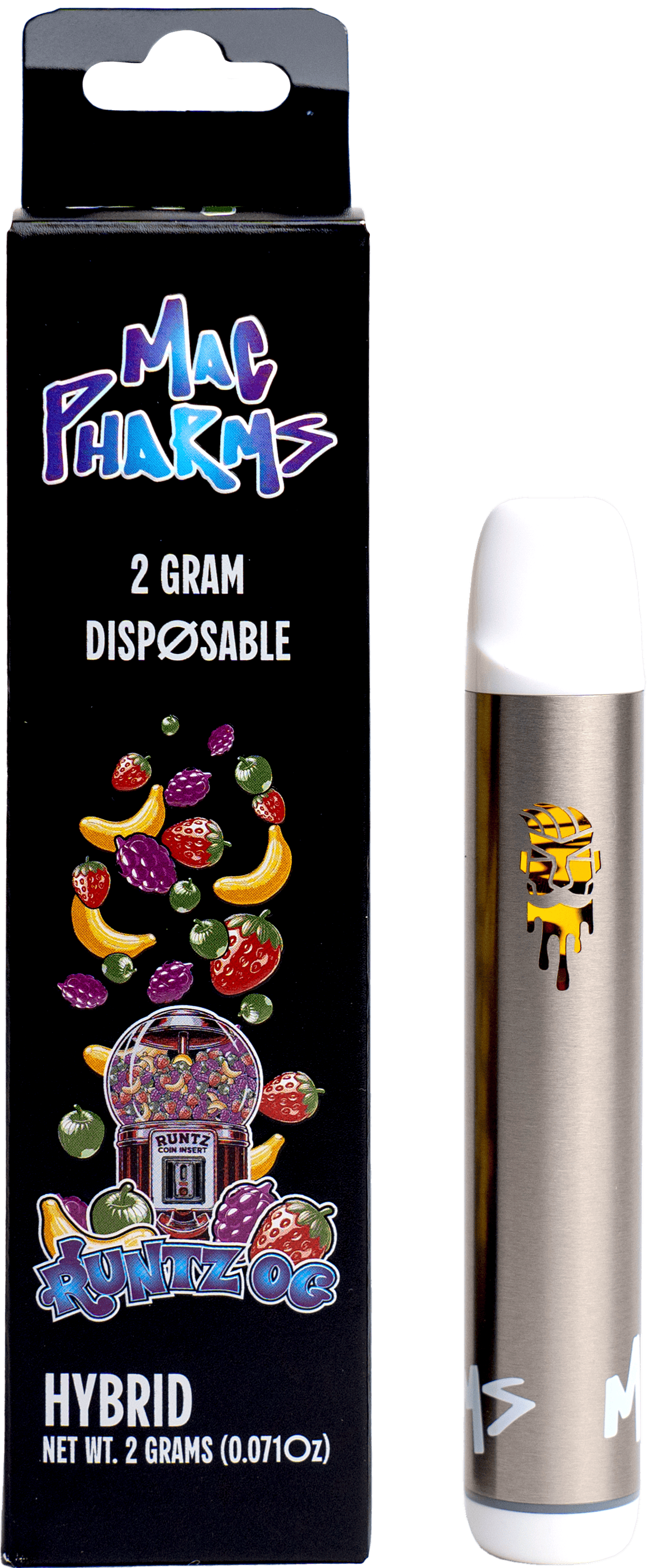 Shop Mac Pharms Runtz OG 2g AIO Disposable | Mac Pharms - 2g Vapes/Carts at  Elevated Exotics - Republic (Rec) Cannabis Dispensary