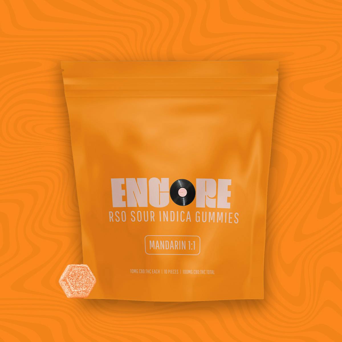 Encore - RSO Sour Mandarin 1:1 THC:CBD - 10pk