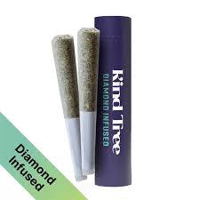 Kind Tree - Mango Mindset - 2pk Diamond Infused Pre Roll -