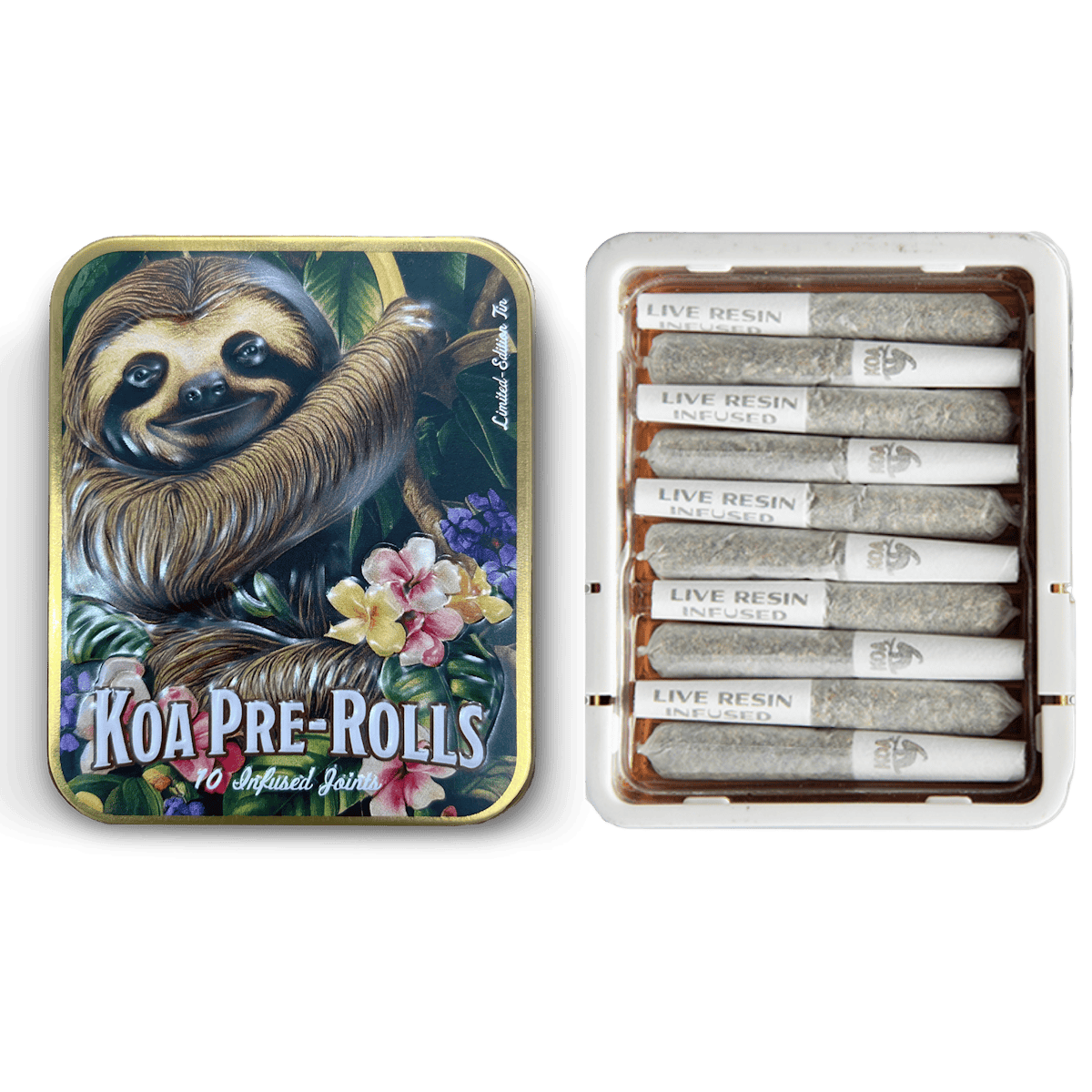 KOA | Preroll | 10pk | 3.5g | Live Resin Infused | Larry Burger
