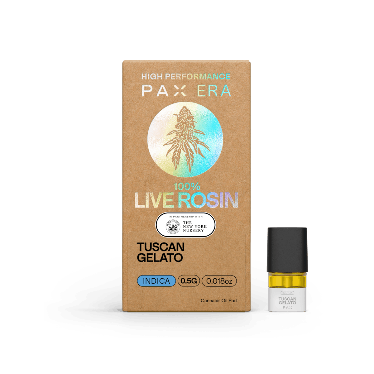 Pax | Vape | .5g Pod | Live Rosin Tuscan Gelato