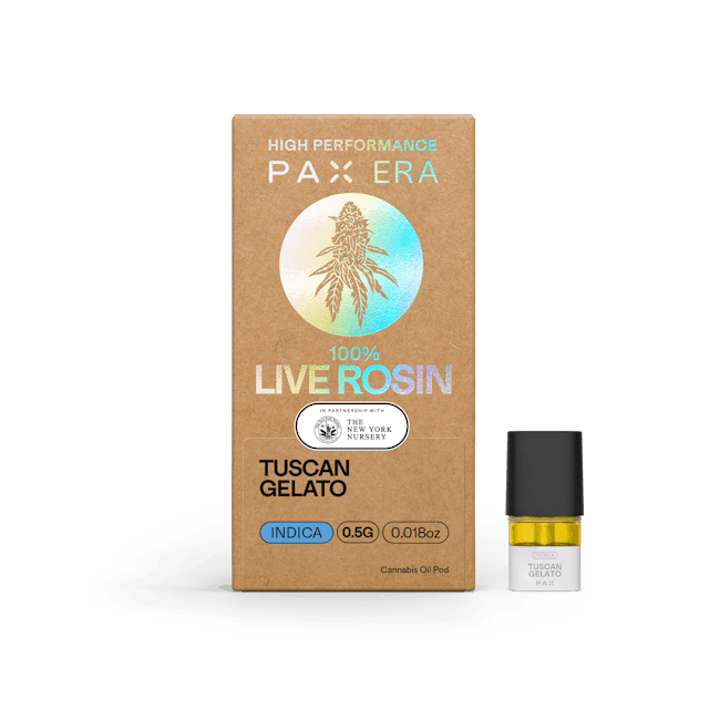 Pax | Vape | .5g Pod | Live Rosin Tuscan Gelato