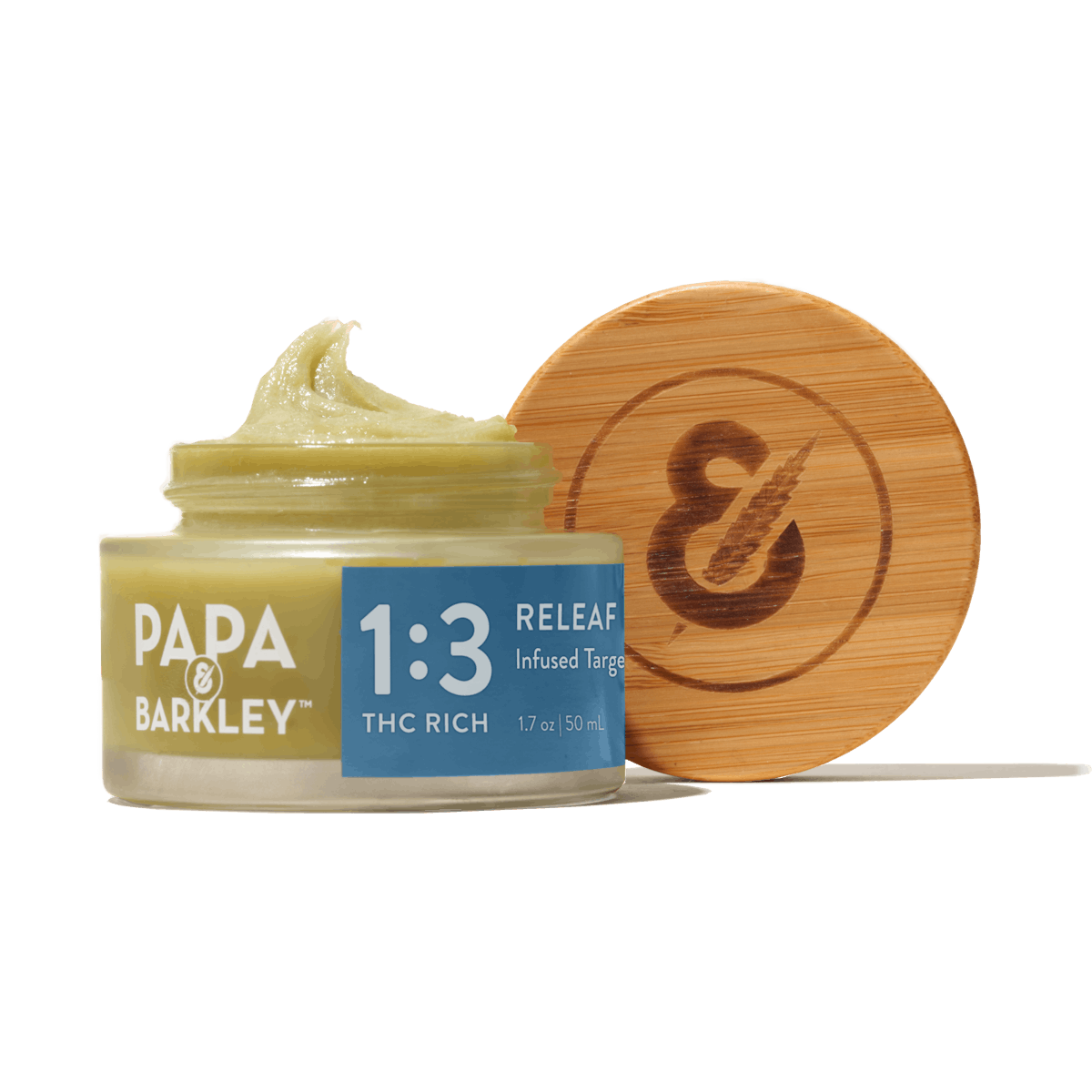 Papa & Barkley | Solventless Topical | 50 ml | THC Rich | 100mg CBD : 300 THC