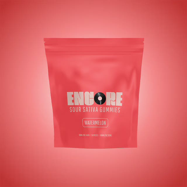 Watermelon Gummies by Encore | Edibles | 100mg