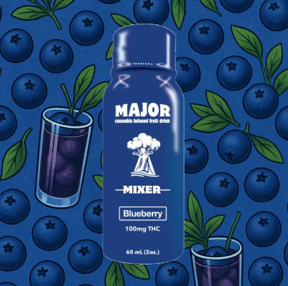 Major - Blueberry -100mg