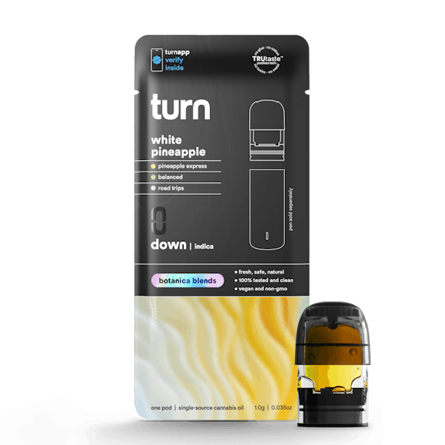 Turn | Vape | 1g Pod | White Pineapple