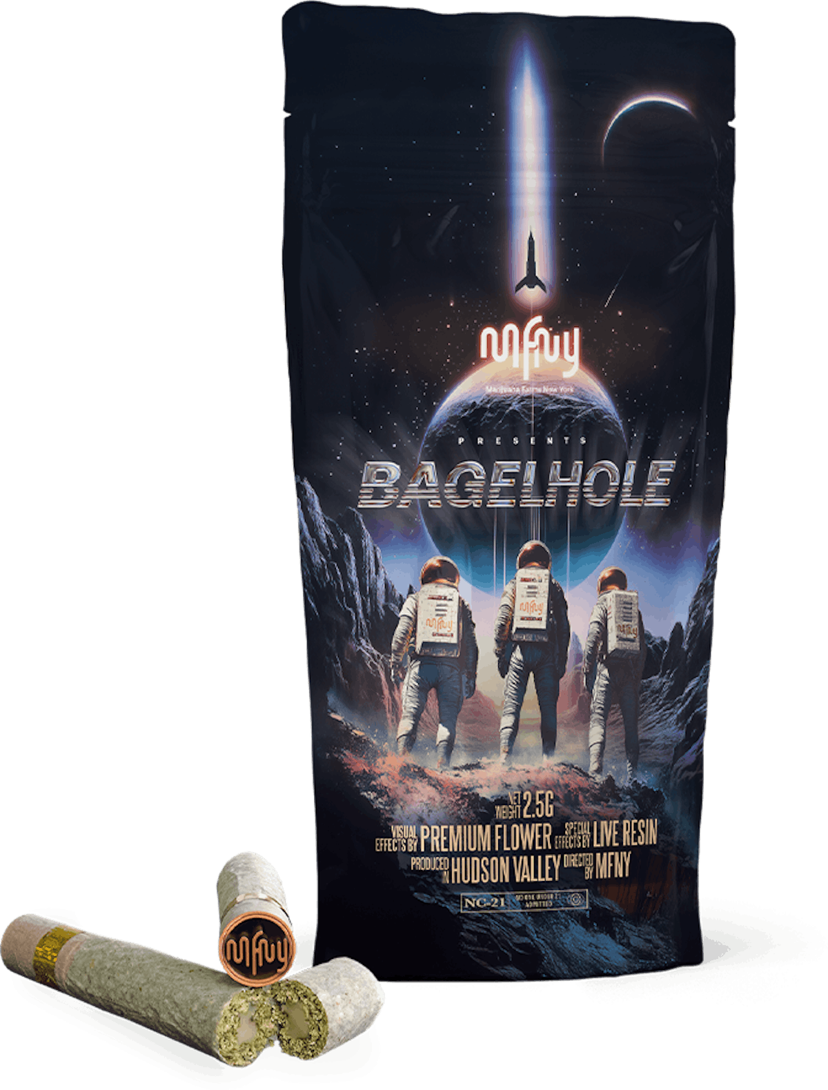 MFNY | Preroll | 2g | BagelHole- Live Resin Honey Banana x Honey Banana