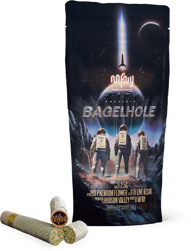 MFNY | Preroll | 2g | BagelHole- Live Resin Honey Banana x Honey Banana